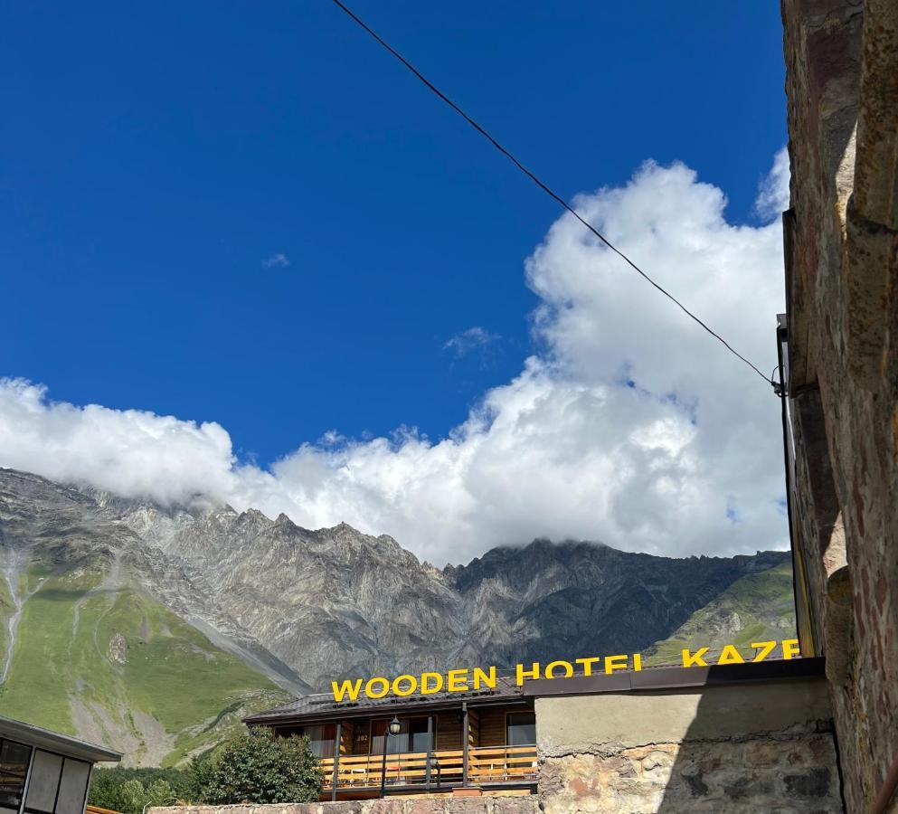 Wooden Hotel Kazbegi Exterior foto