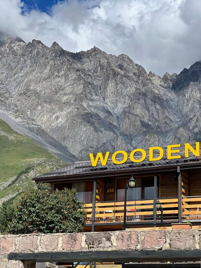 Wooden Hotel Kazbegi Exterior foto