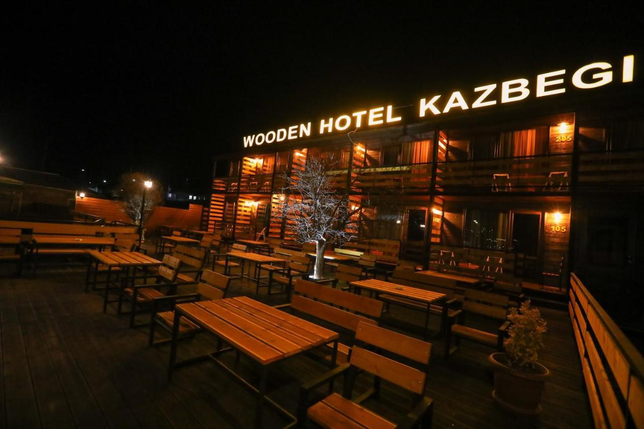 Wooden Hotel Kazbegi Exterior foto