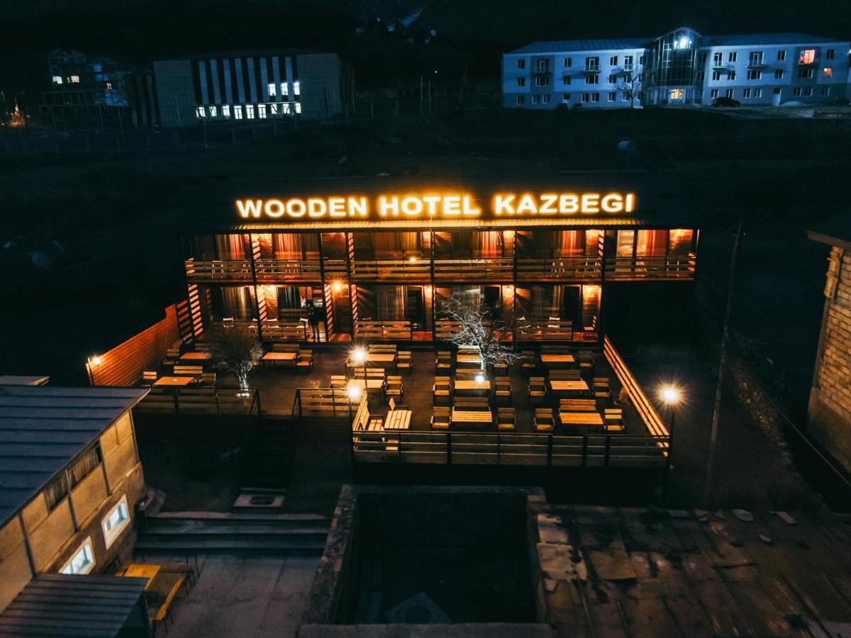 Wooden Hotel Kazbegi Exterior foto